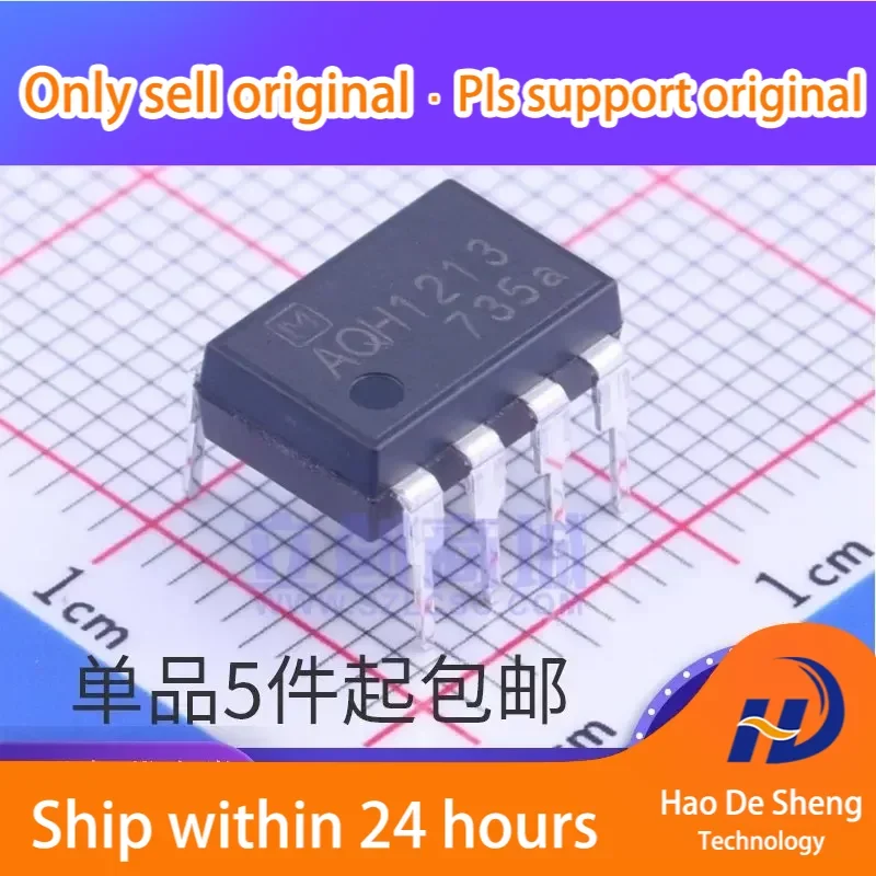 10pcs-lot-aqh1213-dip7-optocoupler-isolator-relay-novo-original-em-estoque