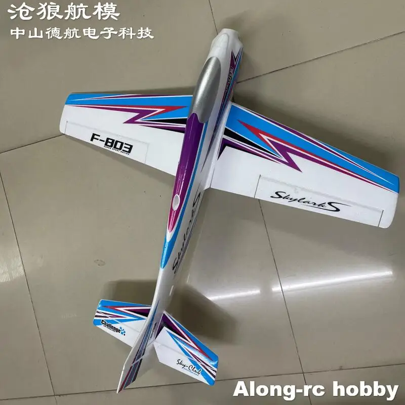 飛行機のフォームrcスポーツ飛行機モデル,ホビーおもちゃ,F-803 mm,wingspan f3a SKyLARks 3a rc飛行機キットまたはpnpセット,1000