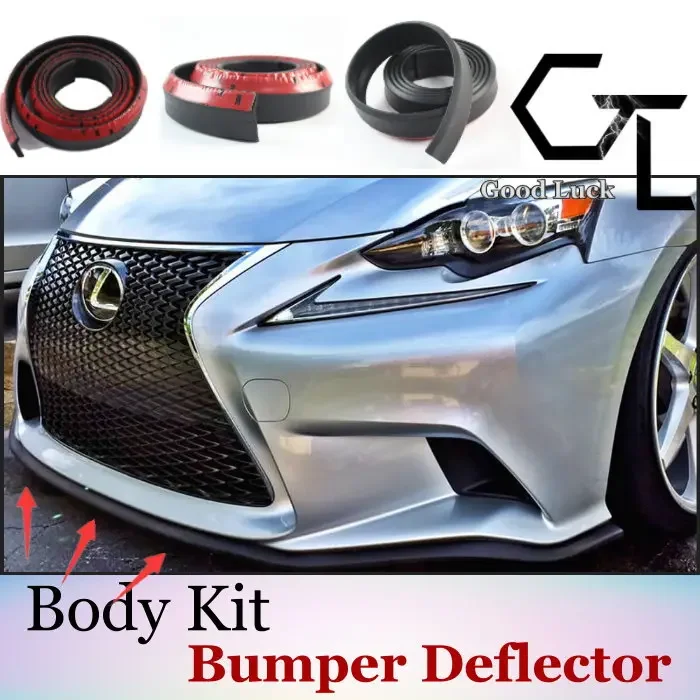 

Bumper & Spoilers Lip Deflector Lips For LEXUS Front Skirt / BROTHER AUTO EXPRESS / Strip / Anti-Scratch Anti-Scratch Bumper Lip