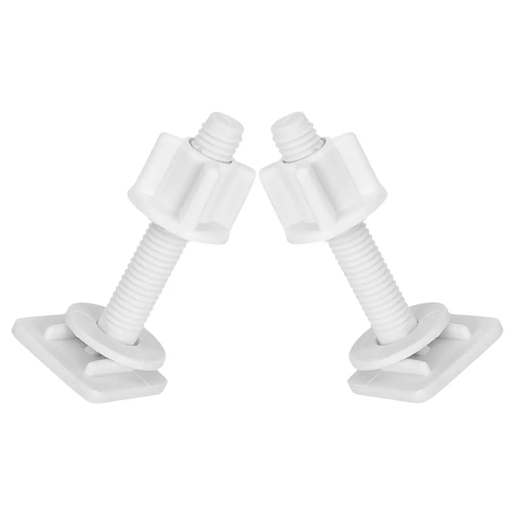 

2 Pcs Toilet Cover Screw Screws Small Seat Bolts Fixing Hardware Replacement Kit Suite