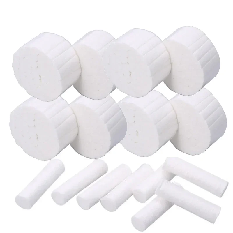 

1000pcs/Pack Hemostatic Cotton Disposable Dental Medical Surgical High-purity Cotton Roll Dentist Supplies Teeth Whitening