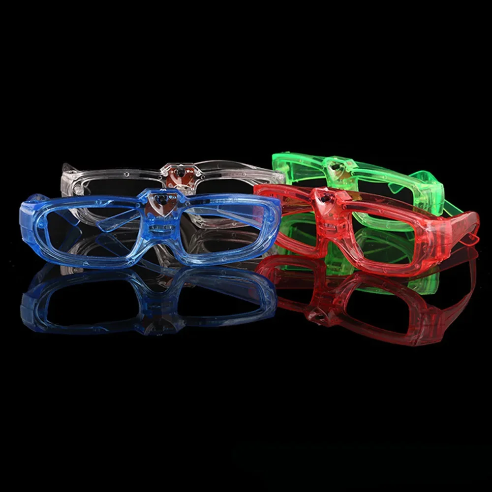 

Event Adult Children Light Up Party LED Luminous Glasses Square Cold Bar Night Glow Party Supplies