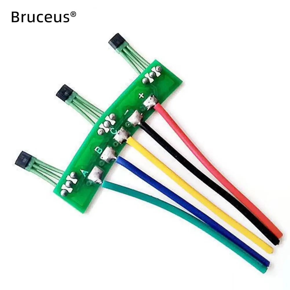 

10PCS Electric Vehicle Motor Hall Plate Element 3144 3413 41f 43f 413 Circuit Board Wire 120° PCB CablePartTwo WheelBicycleParts