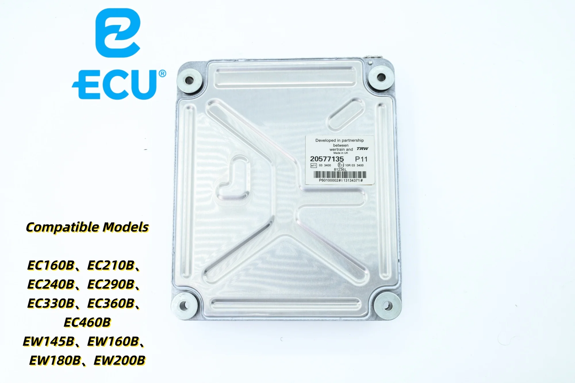 60100002 VOE 20577135 VECU Controller (Pre-programmed ECU) – Electronic Control Unit for EC210B, EC240B, and EC290B Excavators