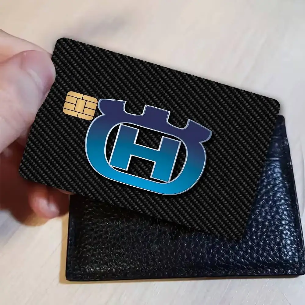 H-Husqvarnas Logo Anime Cartoon Sticker Film Skin For Credit Card Debit Bank Bus Card - view 5