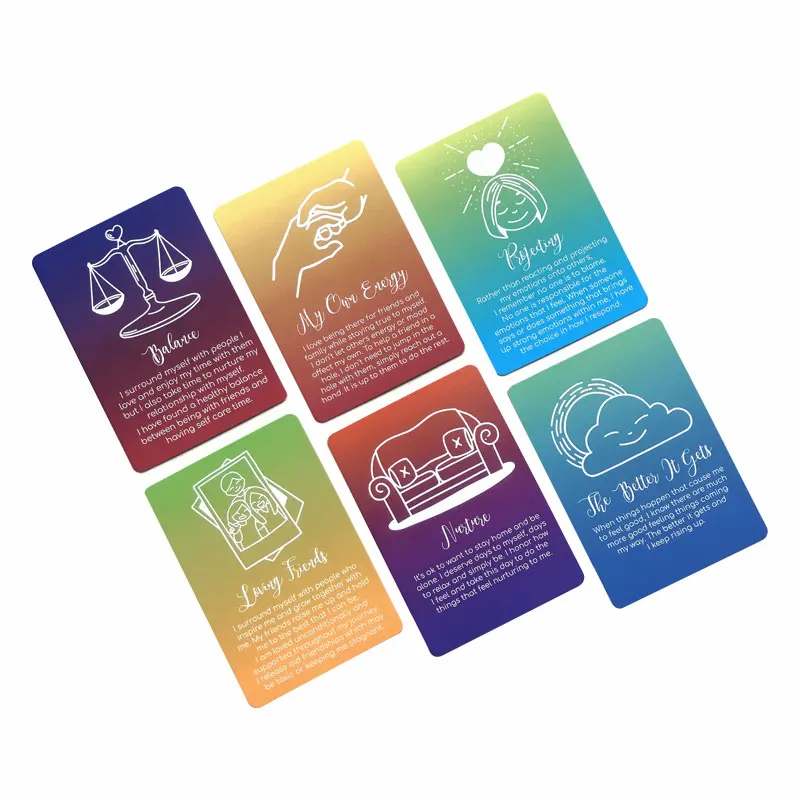 52 Card Mindful Messages Oracle Leisure entertainment games Card, family gatherings Tarot Card, board games Tarot pdf guide