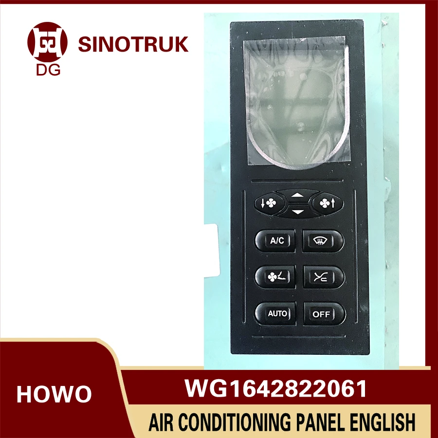 

English Air Conditioner Control Panel WG1642822061 for Sinotruk Howo