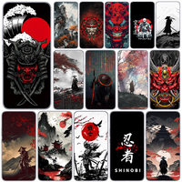 Japan Samurai Skeleton Skull  Ninja Bushido for Motorola Moto G13 G14 G53 G54 G62 G72 G82 G84 E13 E20 G42 G32 G23 G22 Phone Case