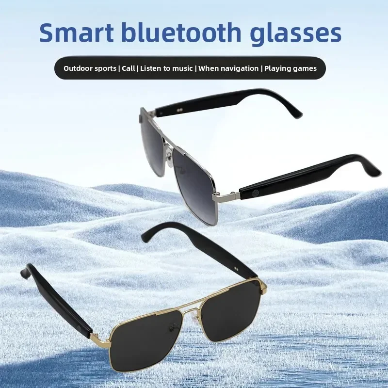 

Ai Glasses Bluetooth Sunglasses Smartglasses Call Multi-Function Audio Connected Bezel Language Translators Lenses Translation