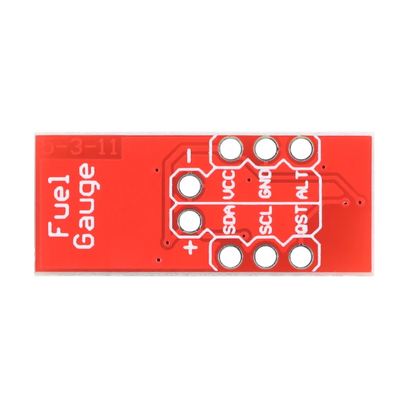 MAX17043 LiPo Fuel Gauge Lithium Battery Power Detection Alarm Module Board A/D Conversion IIC Interface Monitoring for Arduino