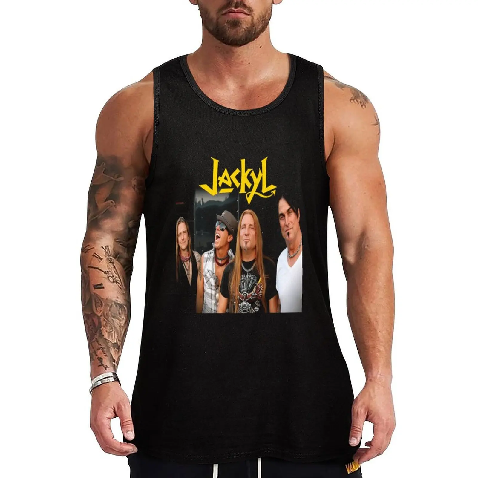 jackyl Tank Top gym t-shirts tops sports t-shirts for men