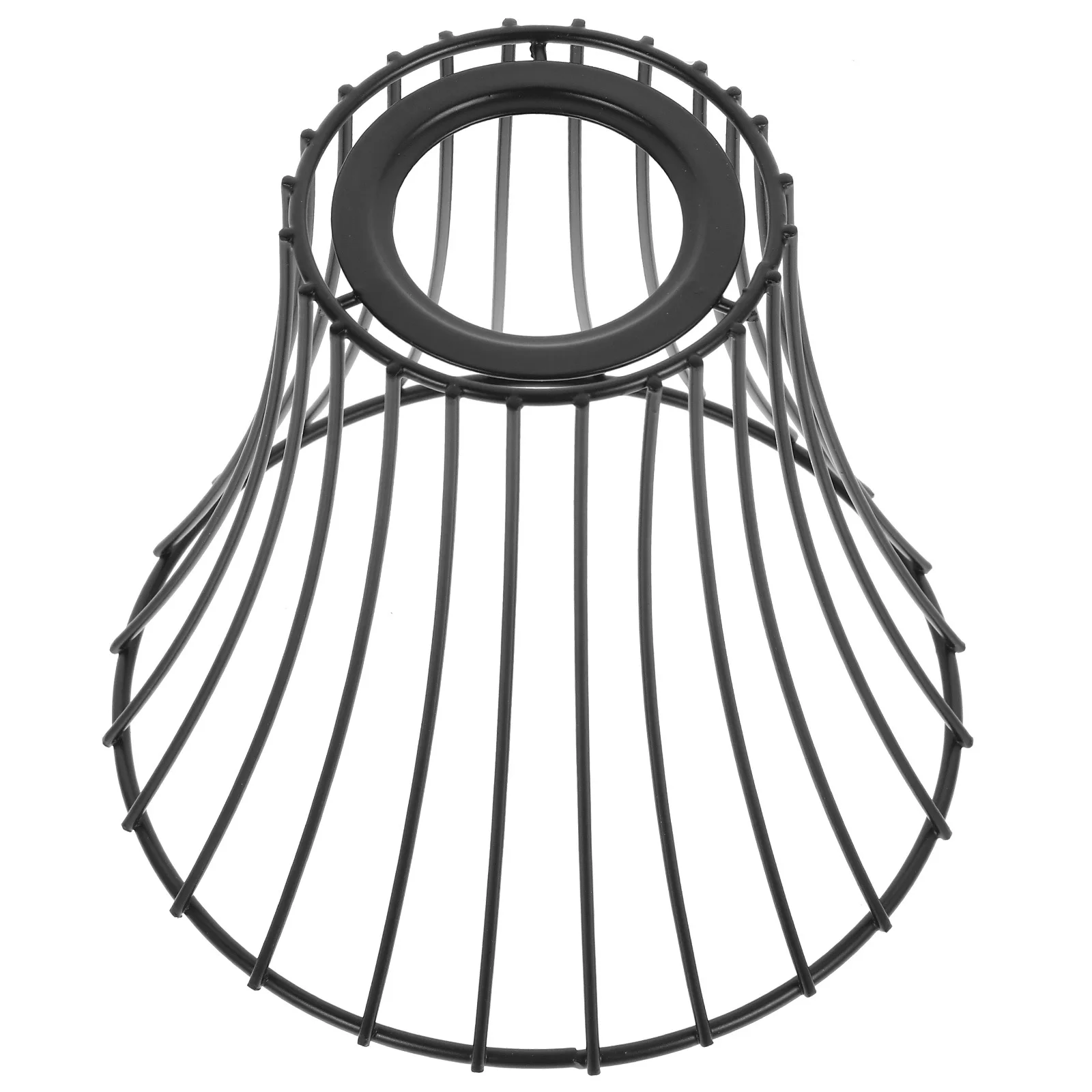 

Metal Wire Pendant Light Shade Hollow Out Simple Classic Color Artistic Structure Modern Home Lighting Decor Pendant Light Shade