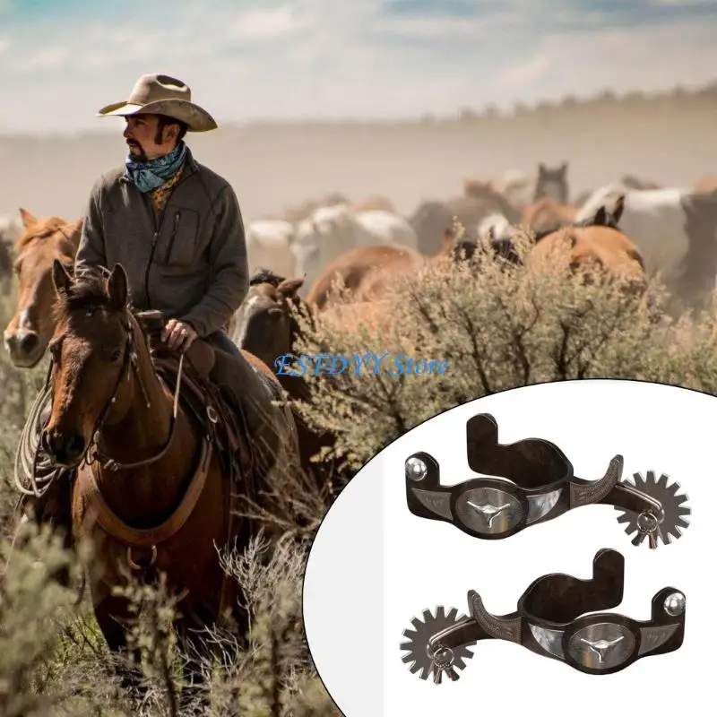 تتميز نتوءات القفل الآمن G6DE بمجاديف دوارة لتوجيه آمن للخيول في متانة رياضات الفروسية