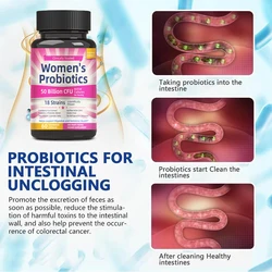 Probiotics 50 Billion CFU 36 Strains Contains Prebiotics and Digestive Enzymes for Digestion and Immune Support Vegan, Non-GMO