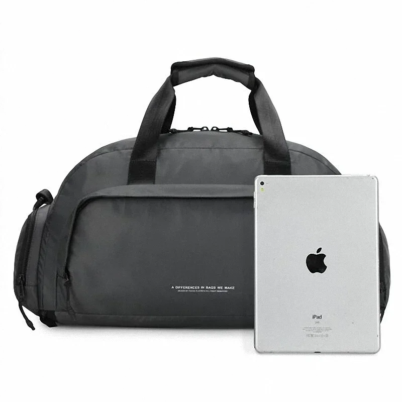 Gym Bag Leather Sports Bags Big Men Training Tas for Shoes Lady Fitness Yoga Travel Luggage Shoulder Black Sac De Sport Handbags