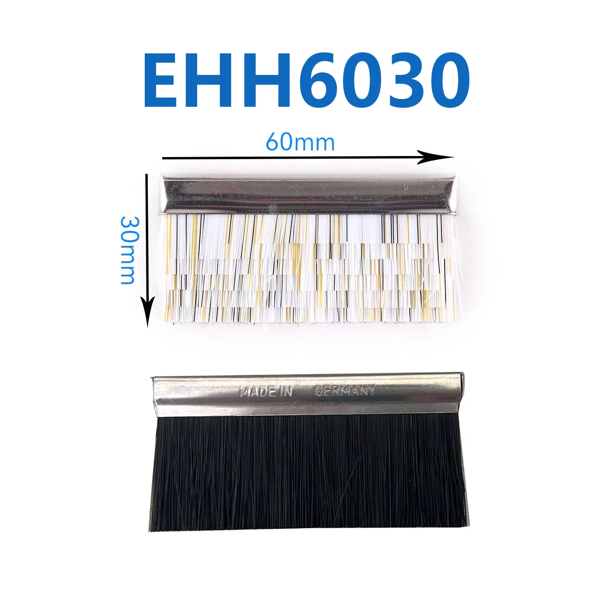 25PCS Made in Germany EHH6030 Boutique Brush Spare Parts 60*30mm Brushes For SHIMA SEIKI Full Series of Knitting Machines