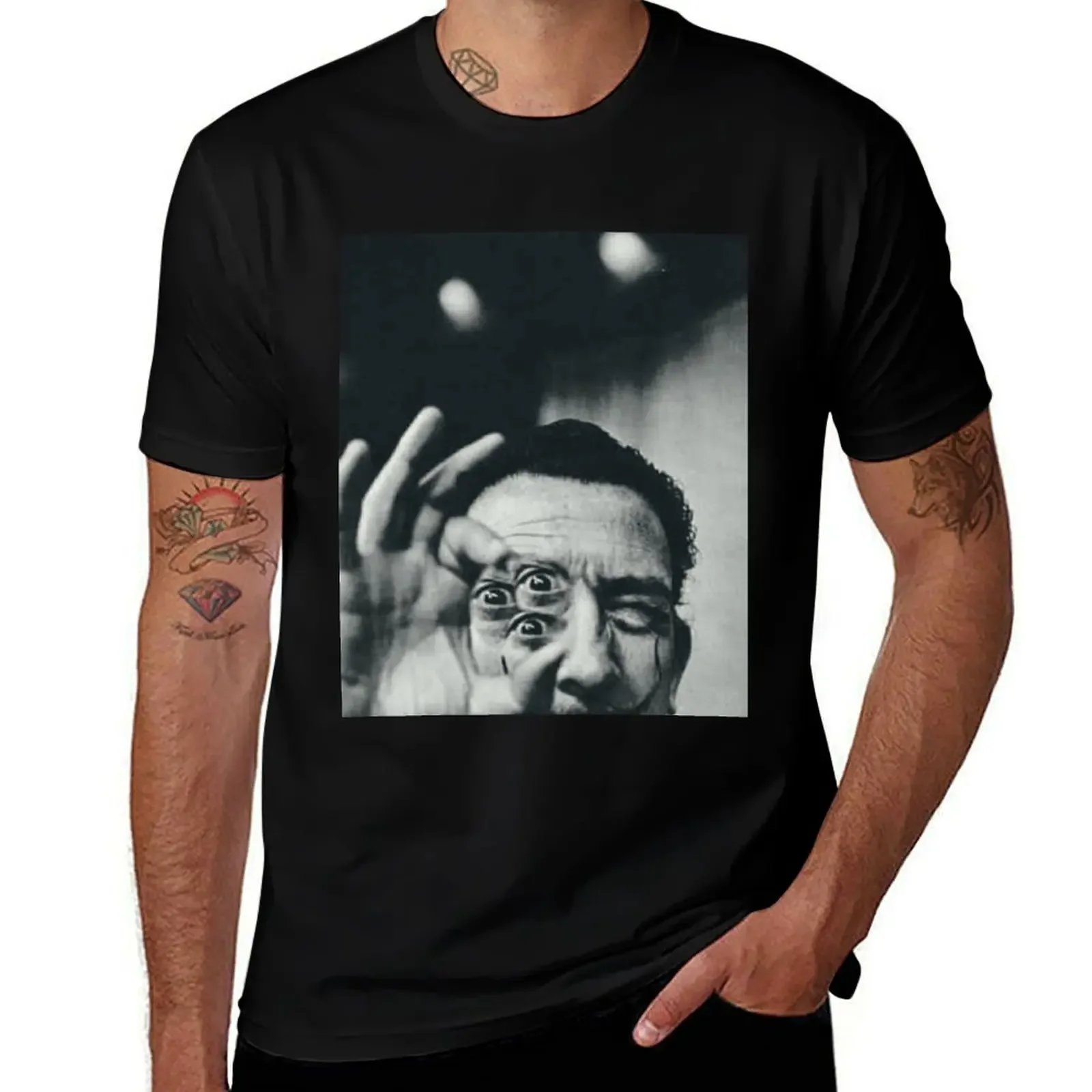 El Salvador DALI Classic . T-Shirt blanks affliction shirts men t shirts