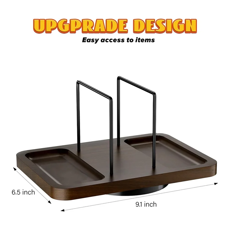 ABKP-حامل مناديل معدنية دوارة للطاولة، موزع مناديل مع حامل المناشف الورقية الملح والفلفل #2