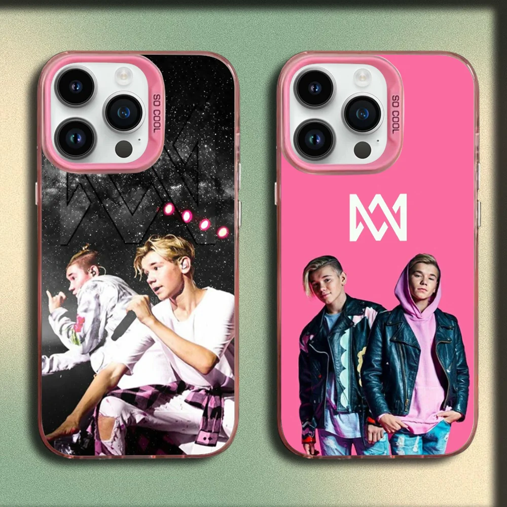 

Singer Marcus M-Martinus Phone Case For iPhone 16,15,14,13,12,11,Mini,Pro,MAX Pink Matte Silicone Cover