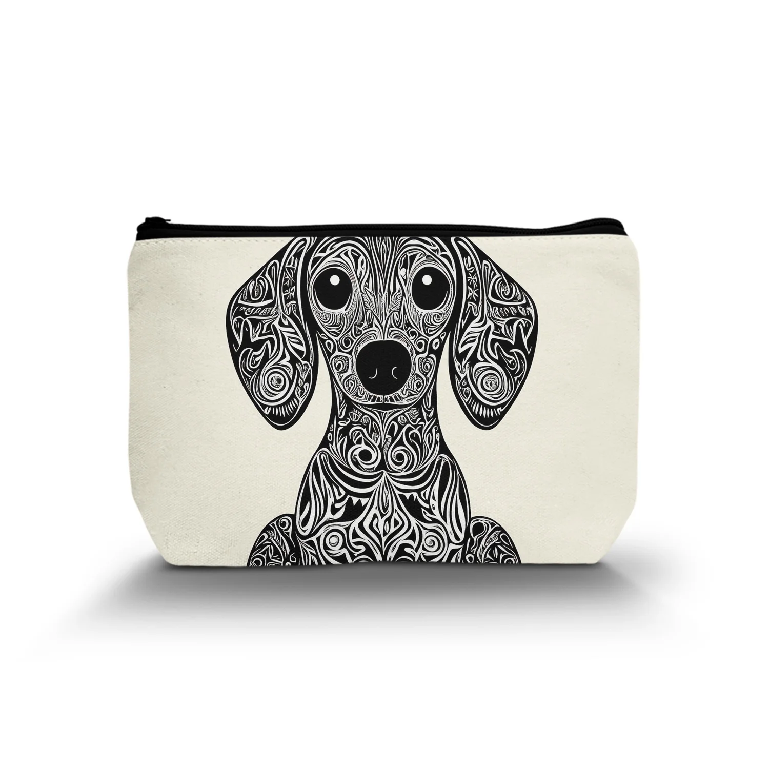 1Pc Dachshund Cosmetic Bag For Dog Lover Makeup Bag Mom Gifts For Women Best Friend Sister Auntie Mothers Day Graduation