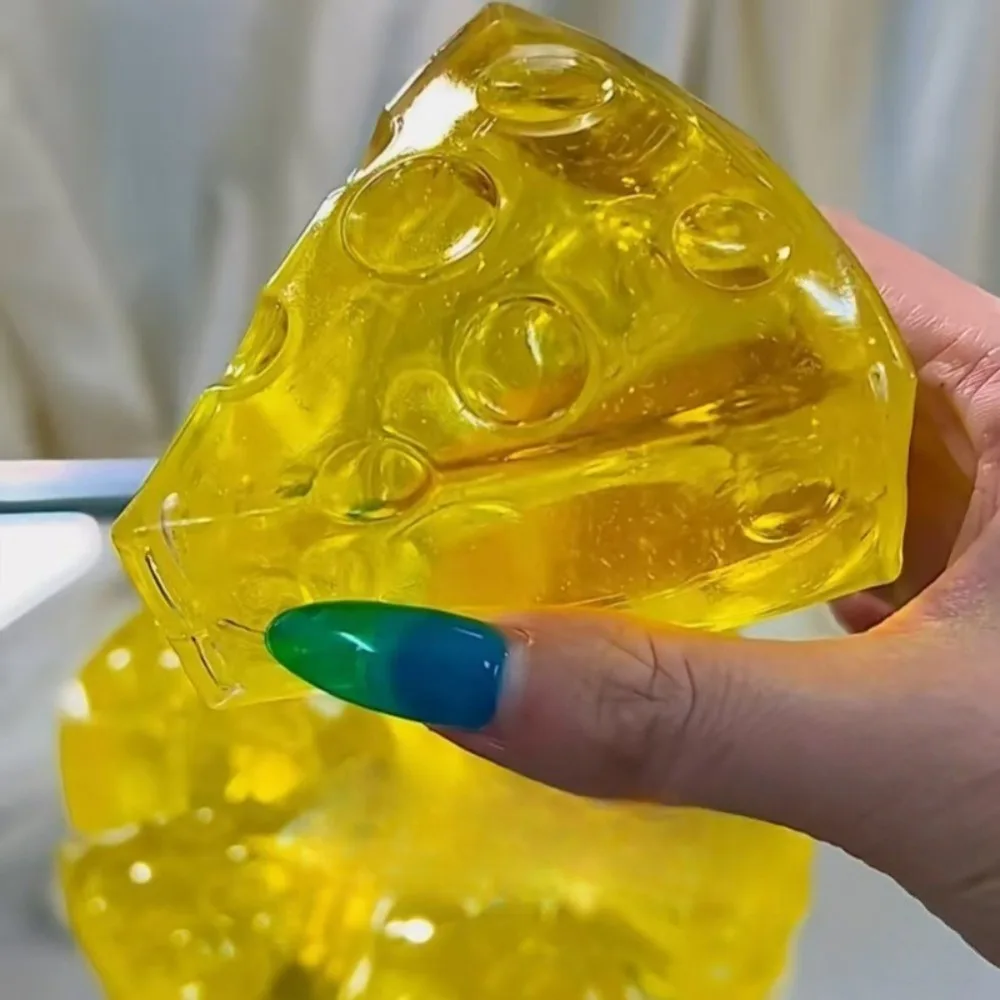 Taba Squishy Honey Cheese Stress Balls Sensory Fidget Toy Slow Rise Squeeze Toys for Kids and Adults Stress Relief Party Favors