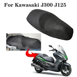 For Kawasaki J300 J125 Rear Seat Cowl Cover Waterproof Insulation Net 3D Mesh Net Protector Motorcycle Accessories