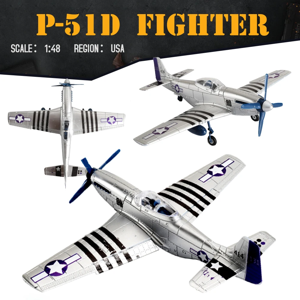 

ViiKONDO 1/48 Вторая мировая война, военная модель самолета, комплект для сборки, США P-51D, истребитель, Мустанг, военный самолет, сделай сам, сборка, американский реактив с наклейкой