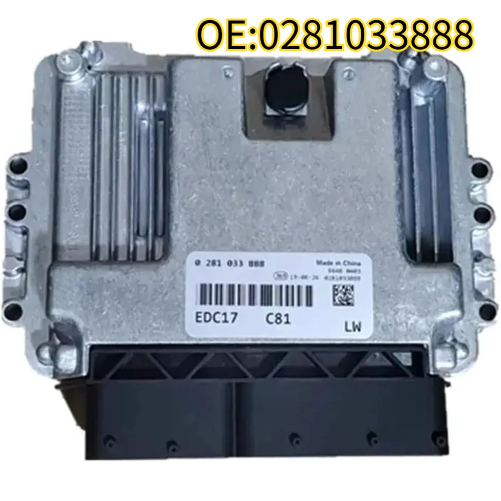 

High quality New For 0281033888 EDC17 Motorregeleenheid voor JAC ECU ECM elektronische besturingsmodule