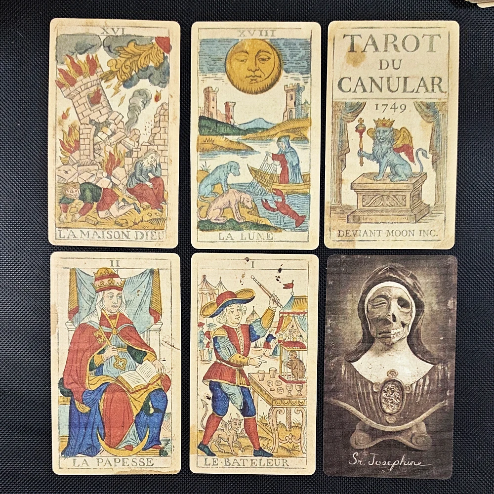 Tarot Du Canular 1749 Vintage  – Tarot Cards Deck With Guidebook Bewertung und Preis
