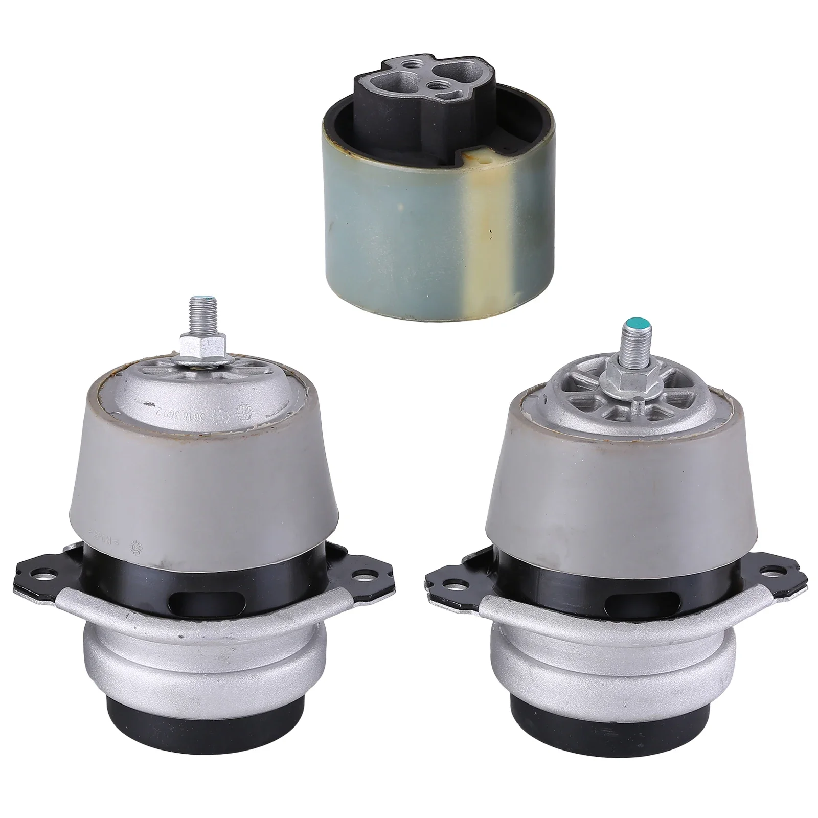 

Pair Engine Motor Mounts W/ Trans Mount Compatible for Audi Q7 VW Touareg 04-17 3.0L 3.2L 3.6L 4.2