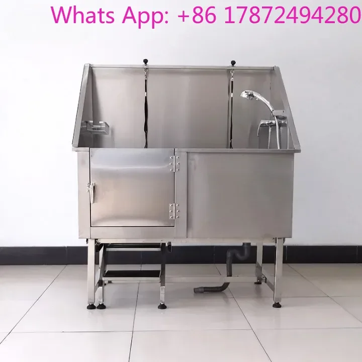 Eco-Friendly Stainless Steel Pet Grooming Tubs Salon Use for Dogs