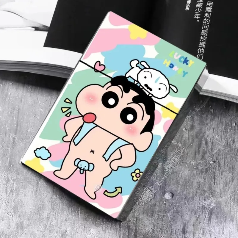 Crayon Shin-chan Smoking Cigarettes Case New Aluminum Cigarette Case Cigar Tobacco Holder Pocket Box Storage Container Gift Box