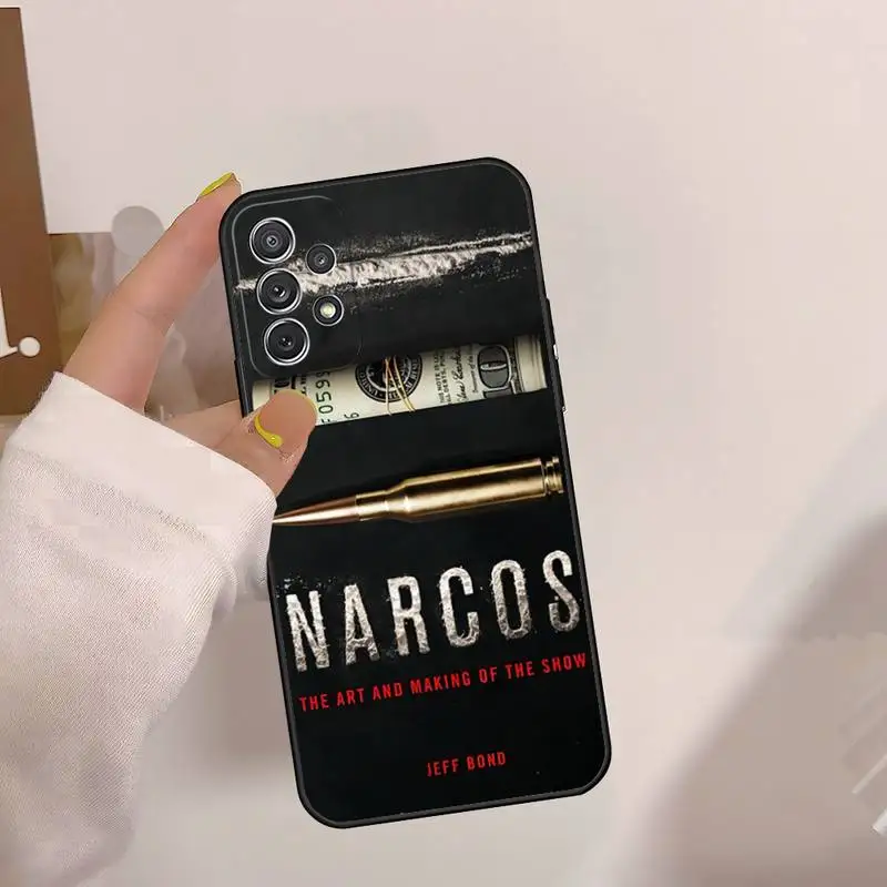 Narcos TV Series Pablo Escobar Phone Case For Samsung A91 A21 A22 A30 A20 A31 A32 A40 A42 A51 A70 A71 A72 A80 4G 5G A50