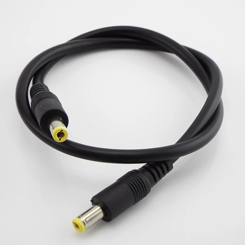 0.5/1.5/3M DC 12V 10A Power Supply Splitter Male To Male Connector 5.5mm*2.5mm Plug Power Adapter Extension Cable C6