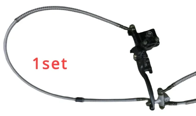 

1set For ATV Accessories 1 Trailer 2 Double Disc Brake Pump Hydraulic brake pump, handle, clutch lever, brake pump