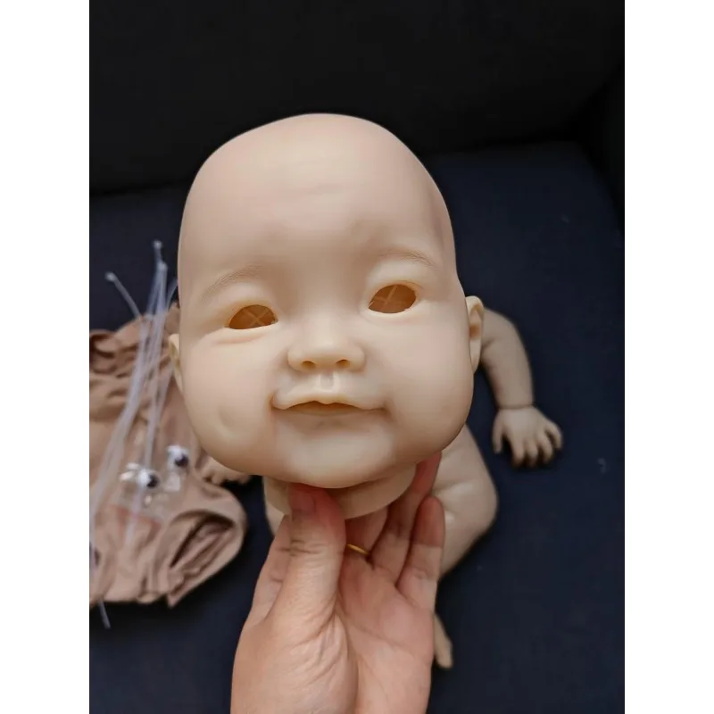 21Inch Reborn Kit Naomi Limited Edition Reborn Vinyl Doll Kit Lifelike Real Soft Touch Fresh Color Unfinished Blank Doll Kit