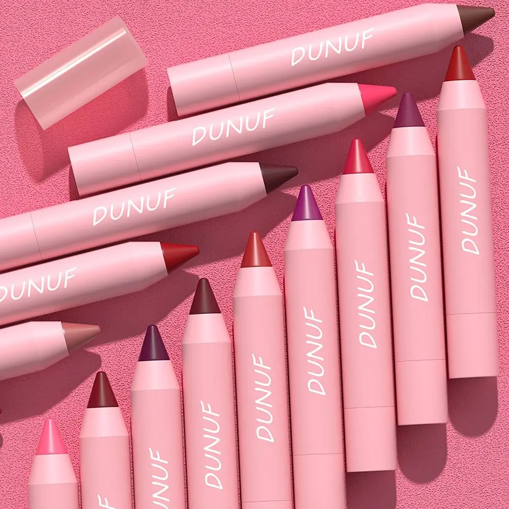 Lápis de contorno labial feminino, forro labial, impermeável, nu, batom natural, caneta, maquiagem labial, beleza, 2021, 2024