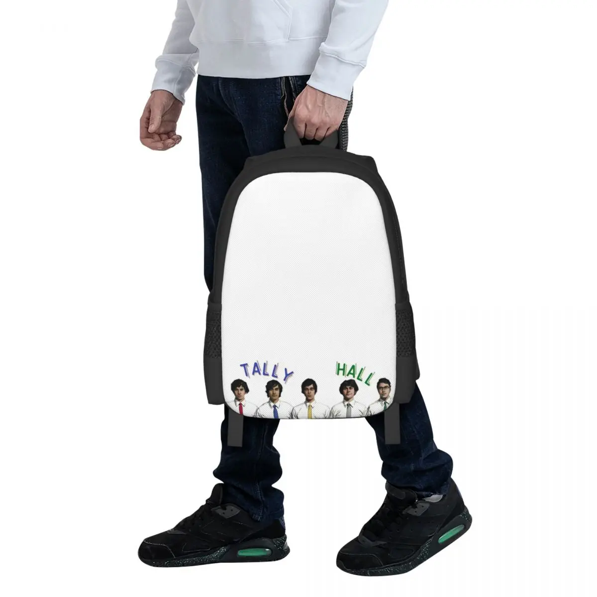 

Tally Hall Essential Classic Student Backpack School Bag Hiking Travel Daypack for Men Women Fashion Bookbag Shoulder Bags