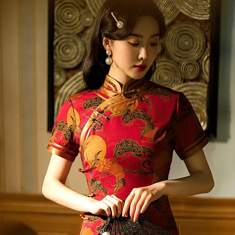 mandarin-collar-cheongsam-side-split-red-retro-qipao-dress-women-long-formal-party-gown-vintage-button-vestidos-chinese-dresses