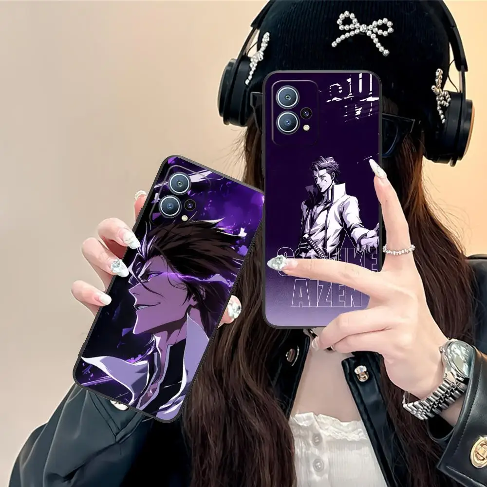 화웨이 P60 P50 P40 P30 P20 P10 P9 P8 Pro Lite Plus 블랙 스마트폰 고급 휴대폰용 블리치 아이젠 소스케 폰 케이스