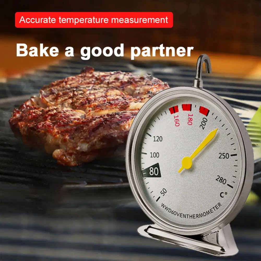 Baking Temperature Stainless Steel Accurate Temperature Measurement Cake Baking Tool Thermometer Hanging High Temperature