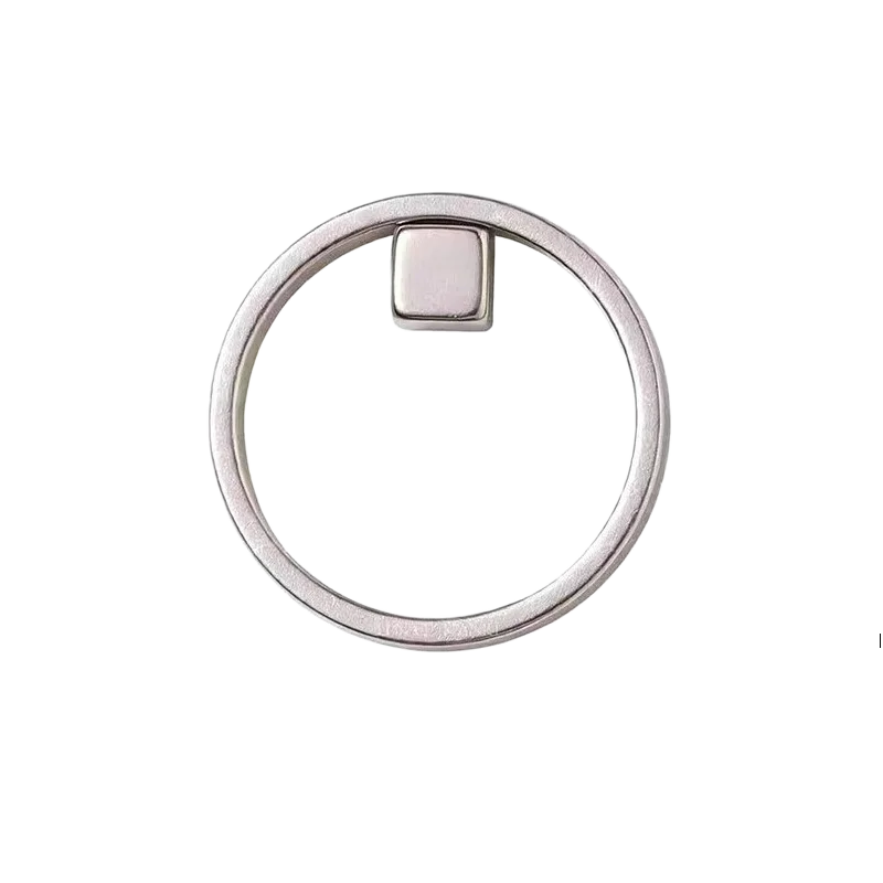 Circular Nail Magnet Cat Eye Gel Black Hole Hollow Cat Eye Magnet Tool Strong Magnetic Ring for 3D Nail Art for Salon Home DIY
