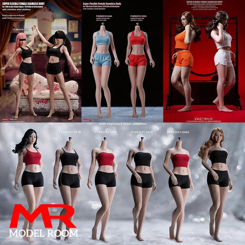 

Коллекционная фигурка TBLeague Phicen 1/6: женское бесшовное тело с эффектом бледного загара, TBL PH, малый, средний, большой бюст, супергибкое сменное тело.