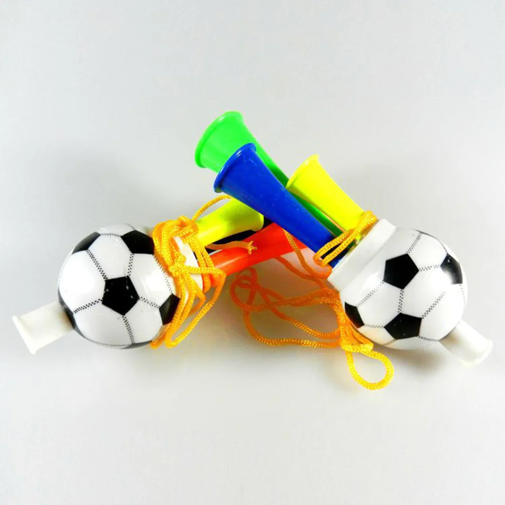 

10Pcs Plastic Cheering Horn Loud Sports Event Support Party Festival Wedding Birthday Performance Atmosphere Soccer Trumpet