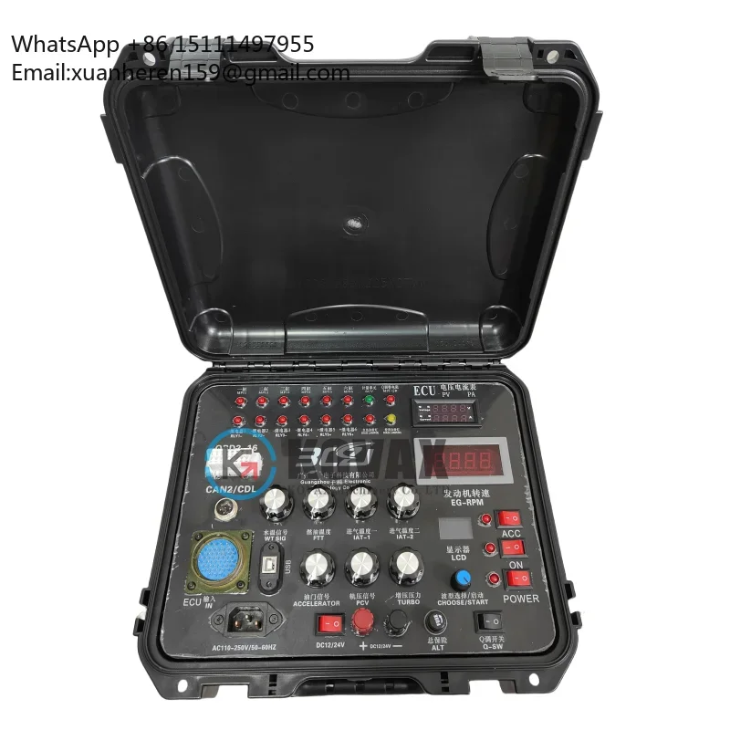 

Diesel Engine ECU Test Bench Sensor Signal Simulation Tool for C7 C9 Detects CEU for Excavator