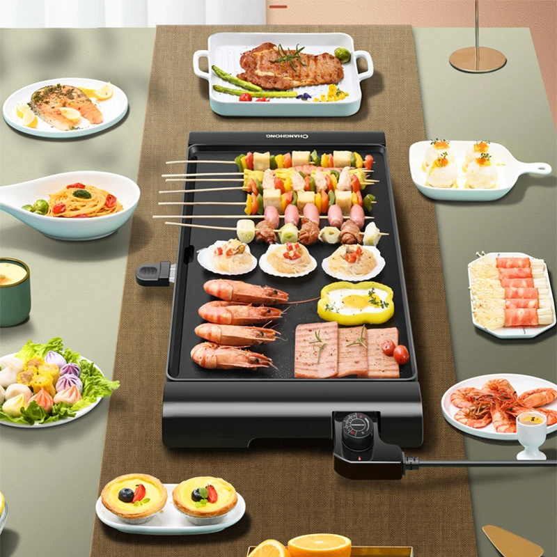 شواية كهربائية كبيرة الشواء ال - مراجعة Electric Griddle Flat Top وسعره