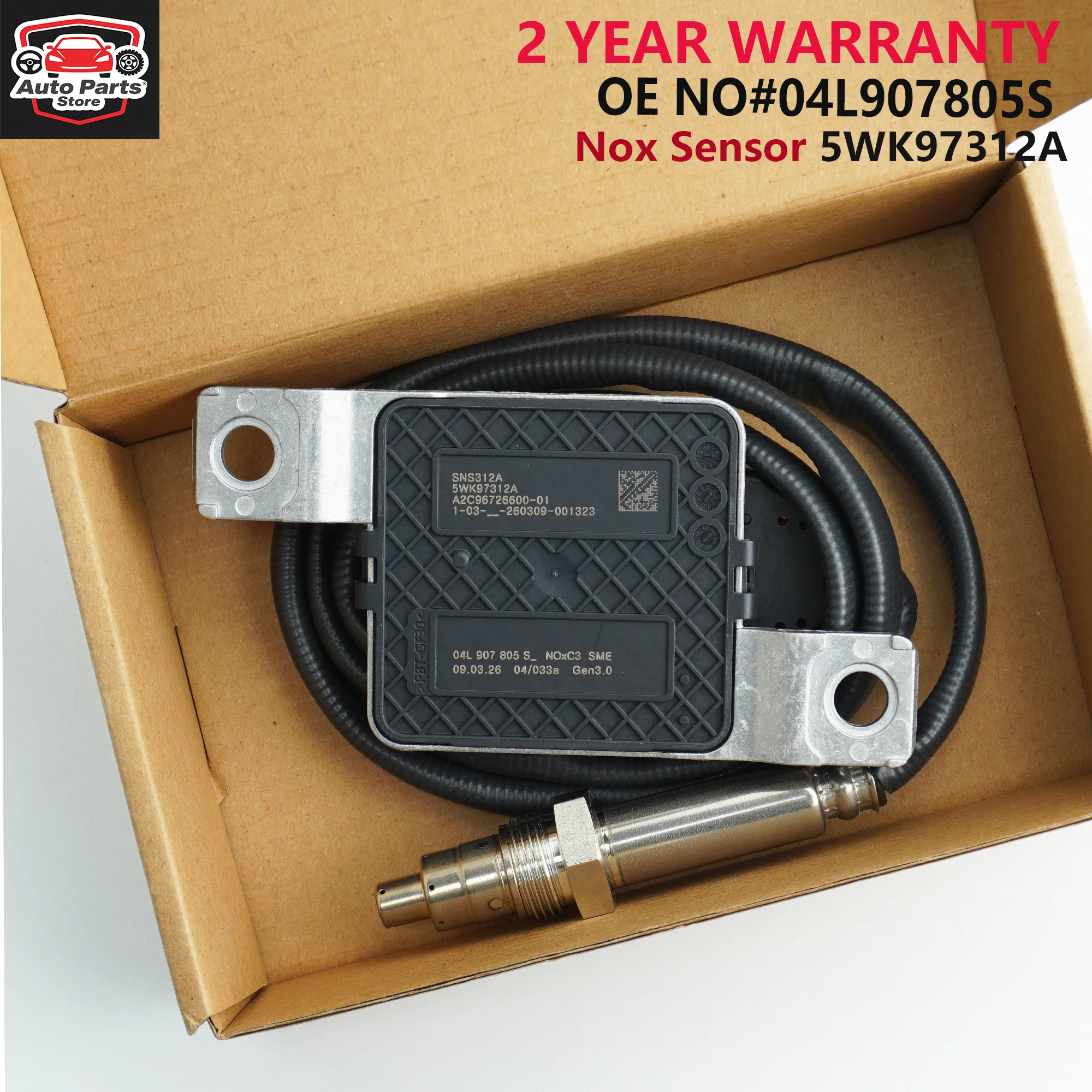 

04L907805S 5WK97312A New Nitrogen Oxide Sensor Nox Sensor For VW