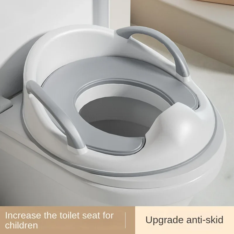 Baby's New Auxiliary Closestool Cushion Potty Seat Children's Plastic Installation-Free Toilet Mat Children's Toilet