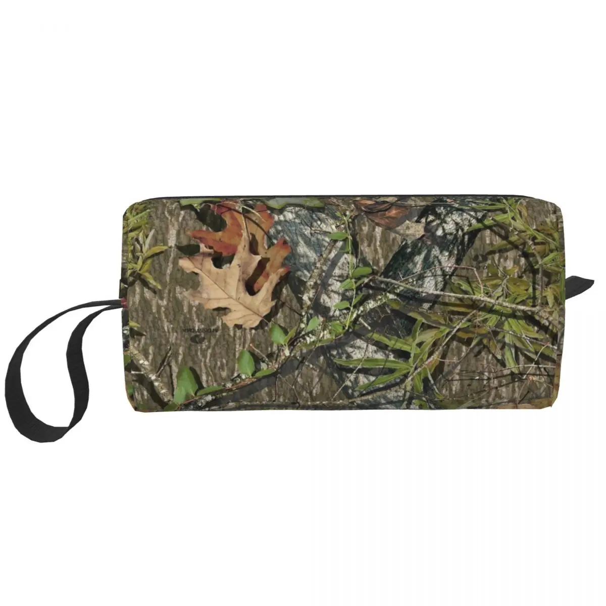 

Real Tree Camouflage Camo Large Makeup Bag Zipper Pouch Travel Cosmetic Bags Storage Bag for Unisex