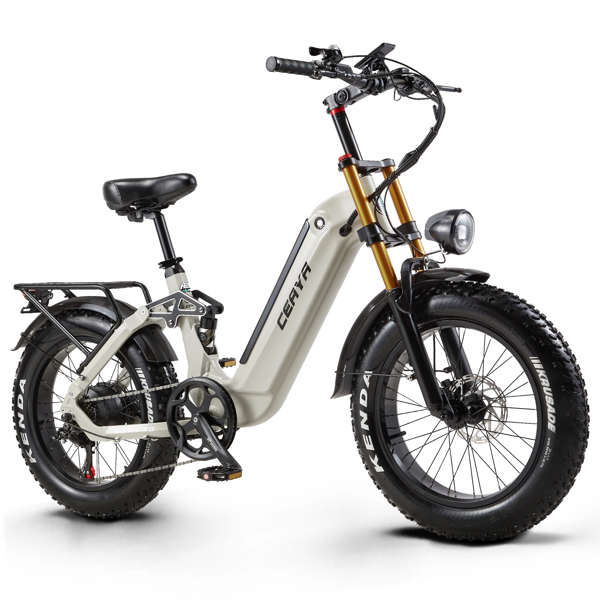 Vélo électrique CEAYA A20PRO 48V 20AH VTT - usage example